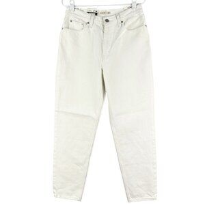 Levi's High Rise Mom Jeans - Ecru (off white)
